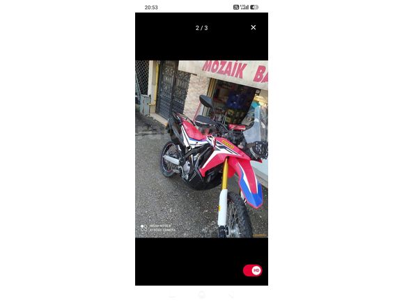 Sahibinden Honda CRF 250 Rally
