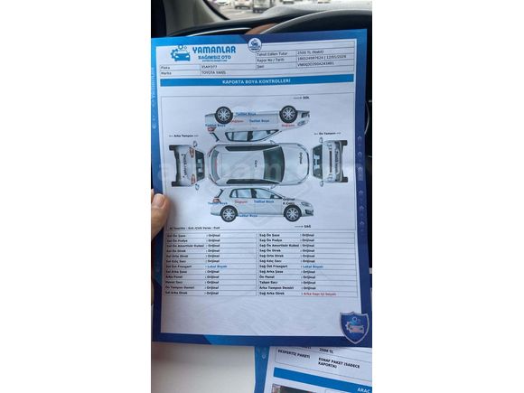 69.000 KM'de OTOMATİK TERTEMİZ YARİS