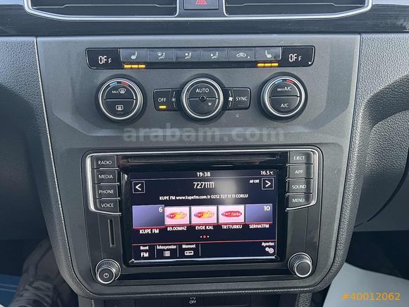 APULOĞLU 2020 MODL DİZEL OTOMATİK CADDY SENET KREDİ KARTI12TK