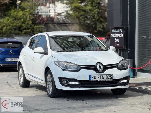 BORZ MOTOR %0,99KREDİ 2015 RENAULT MEGANE 1.6+OTO+TOUCH PLUS+NAV