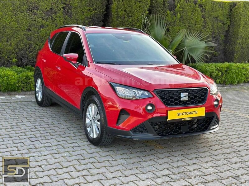 Galeriden Seat Arona 1.0 EcoTSI Style 2021 Model Manisa 90.000 km Kırmızı