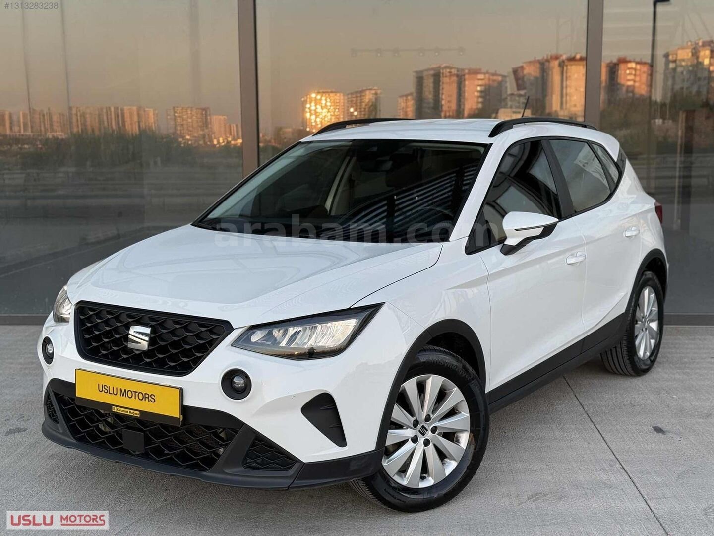 Galeriden Seat Arona 1.0 EcoTSI Style 2021 Model Ankara 87.000 km Beyaz 3