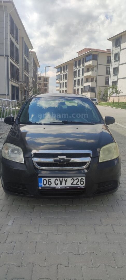 Sahibinden Chevrolet Aveo 1.4 S 2009 Model Denizli 200.000 km Siyah 1