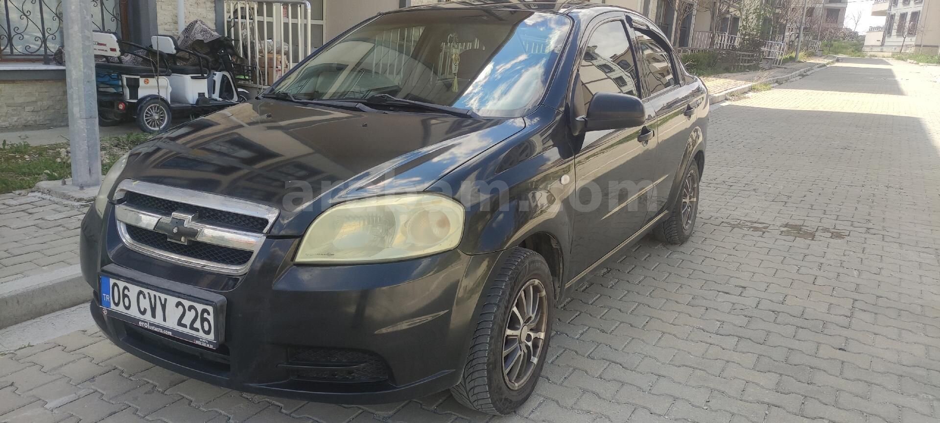 Sahibinden Chevrolet Aveo 1.4 S 2009 Model Denizli 200.000 km Siyah 2