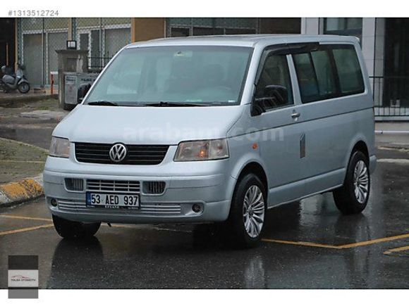 2004 TRANSPORTER 4+1 2.5 TDİ 6 İLERİ CAMLIVAN 130 HP