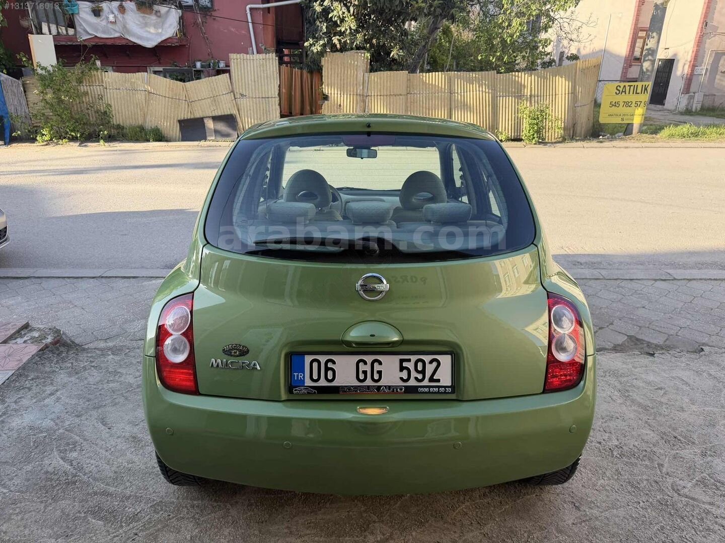 Galeriden Nissan Micra 1.2 Visia 2004 Model Kocaeli 95.000 km Yeşil 2