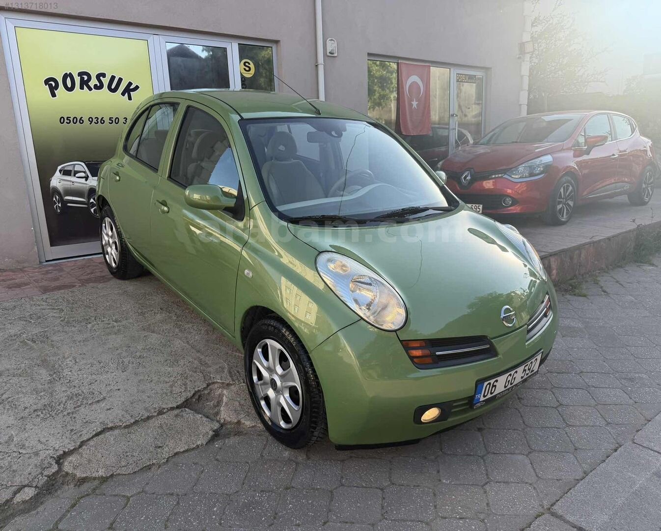 Galeriden Nissan Micra 1.2 Visia 2004 Model Kocaeli 95.000 km Yeşil 3