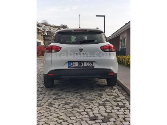 Sahibinden Renault Clio 1.2 Touch 2017 Model  96.000 km Beyaz