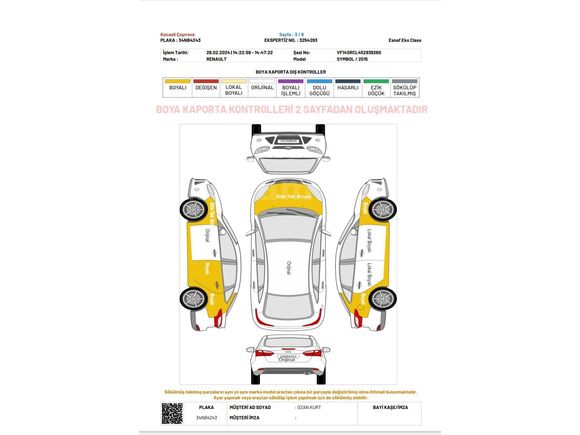 2015 Model Renault Symbol 1.5 DCI joy– Ekonomik ve Sorunsuz 2015 Model