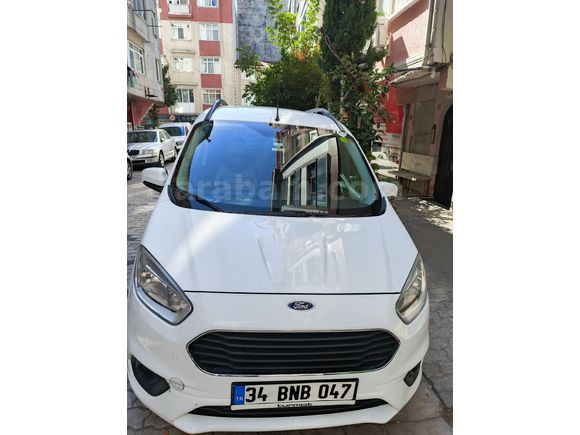 Sahibinden Ford Tourneo Courier 1.5 TDCi Titanium 2018 Model  150.000 km Beyaz