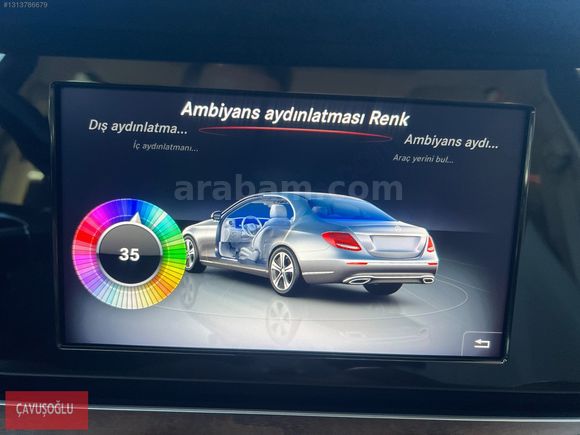 ÇAVUŞOĞLU 2017 MERCEDES E220 D EXCLUSİVE 4MATİC FULL YETKİLİ