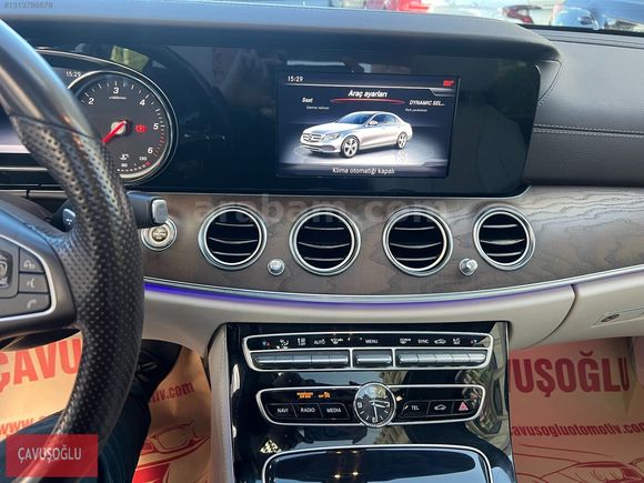 ÇAVUŞOĞLU 2017 MERCEDES E220 D EXCLUSİVE 4MATİC FULL YETKİLİ