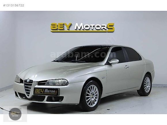 BEY MOTORS'DAN ** 2006 ALFA ROMEO 156 1.6 TS LPG BAKIMLI **