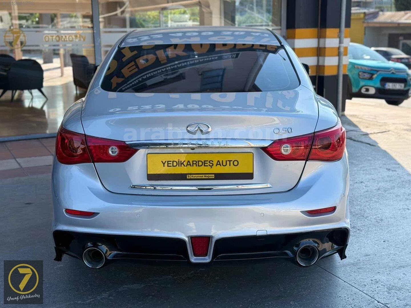 Galeriden Infiniti Q50 2.2 D 2013 Model İzmir 240.000 km Gri 5