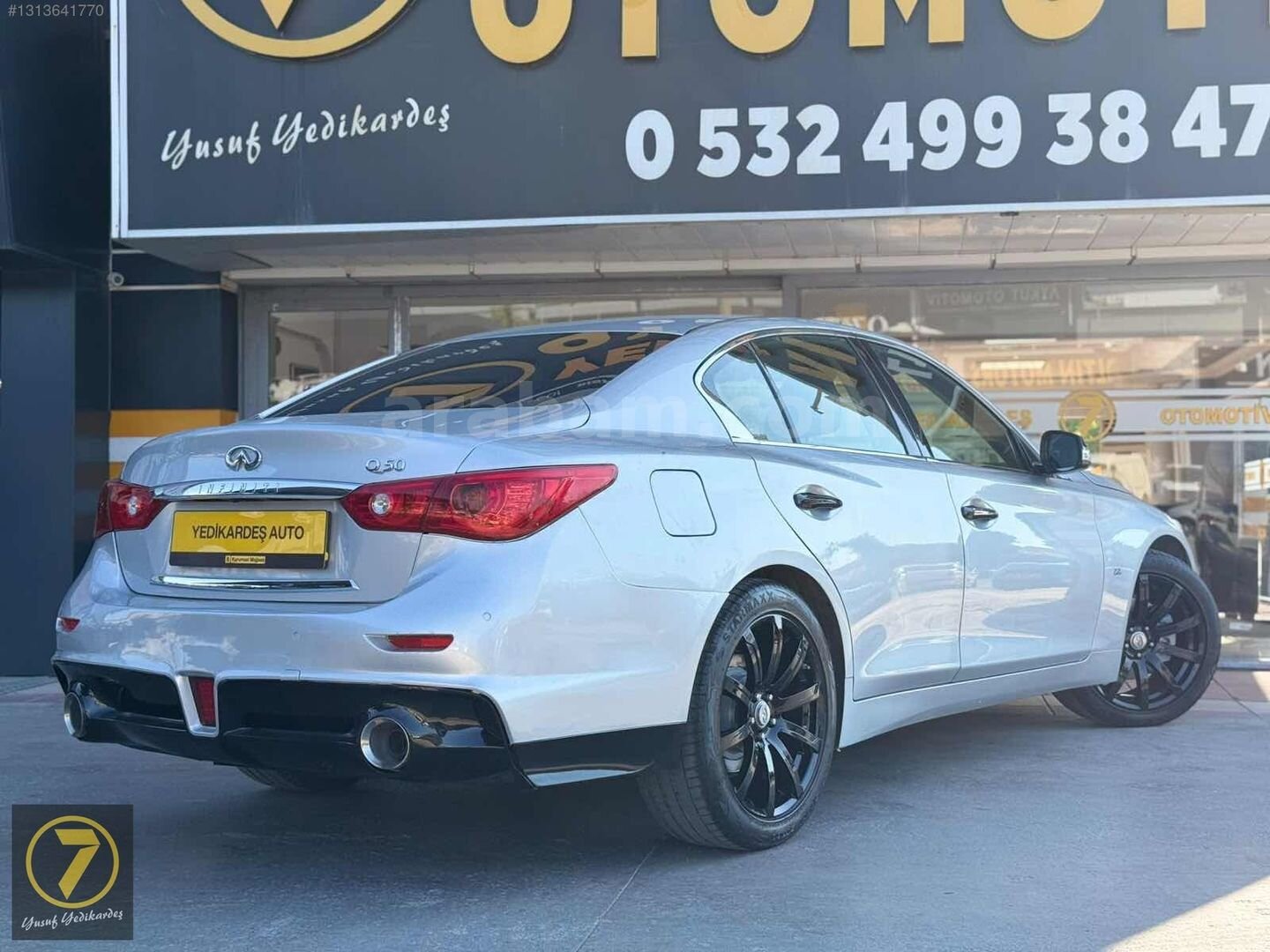 Galeriden Infiniti Q50 2.2 D 2013 Model İzmir 240.000 km Gri 7
