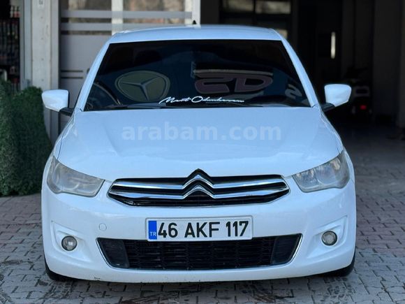 Sahibinden Citroen C-Elysée 1.6 HDi Exclusive 2015 Model  375.000 km Beyaz