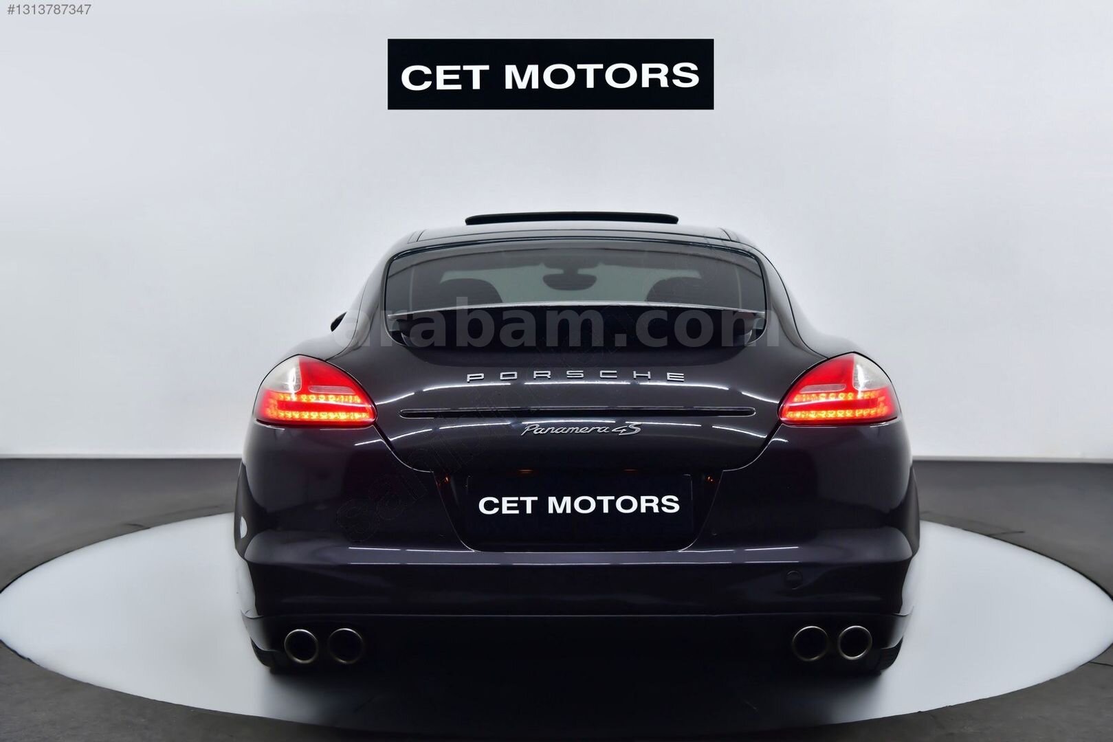 Galeriden Porsche Panamera 4S 2010 Model İstanbul 147.000 km Gri 4