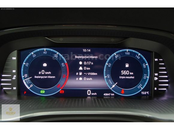 DORU'DAN 2023 SKODA OCTAVIA 1.5 e-TEC PREMIUM - 41.000 KM'DE