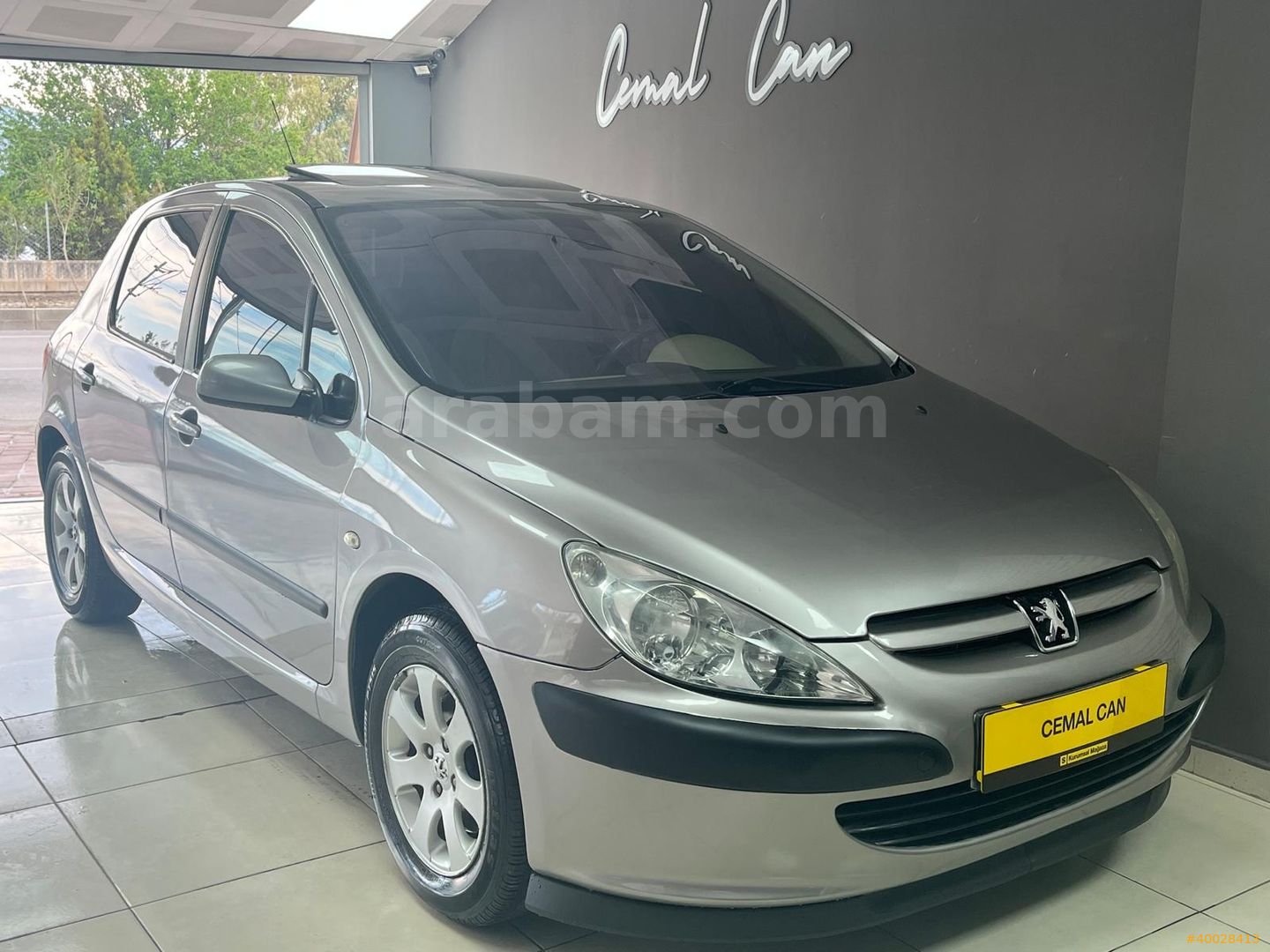 Galeriden Peugeot 307 1.6 XT 2004 Model Antalya 182.000 km Gri