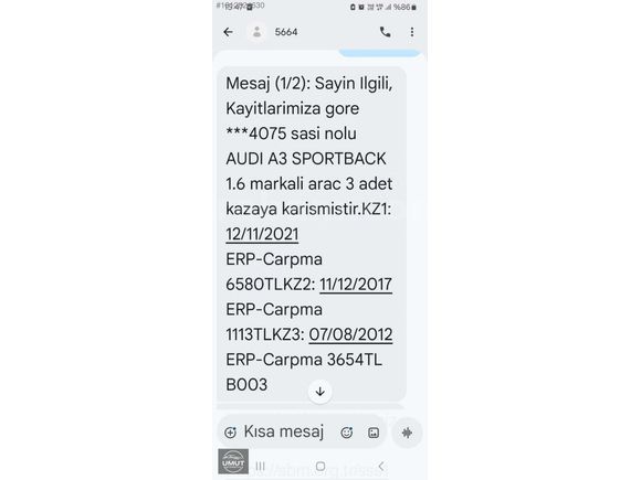 UMUT OTOMOTİV SİLİVRİ'den AUDİ A3