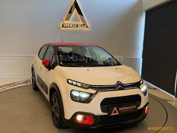 DERMAN AUTO DAN HATASIZ C3 BEYAZ KIRMIZI ÇİFT RENK %20 FATURA