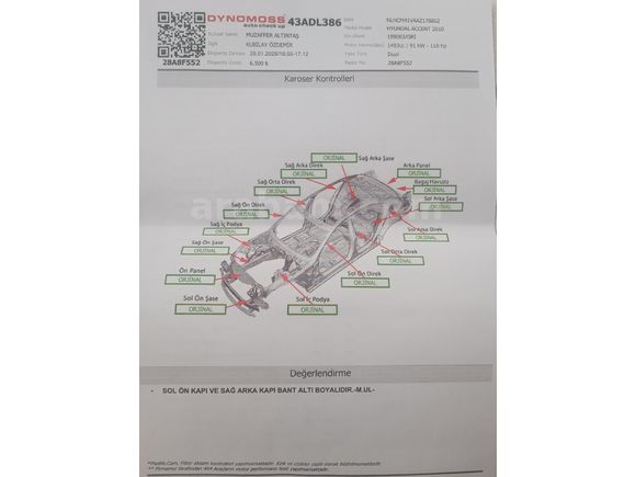 Sahibinden Hyundai Accent Era 1.5 CRDi Team 2010 Model
