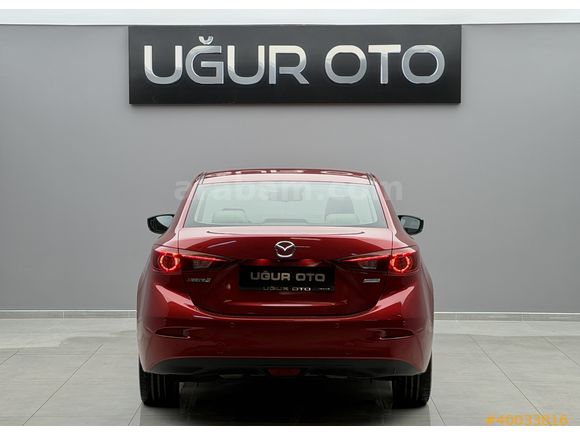 2016 MAZDA 3 POWER SENSE KIRMIZI OTOMATİK+BOSE+ISITMA+HEAD UP+