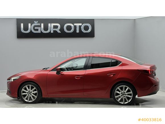 2016 MAZDA 3 POWER SENSE KIRMIZI OTOMATİK+BOSE+ISITMA+HEAD UP+
