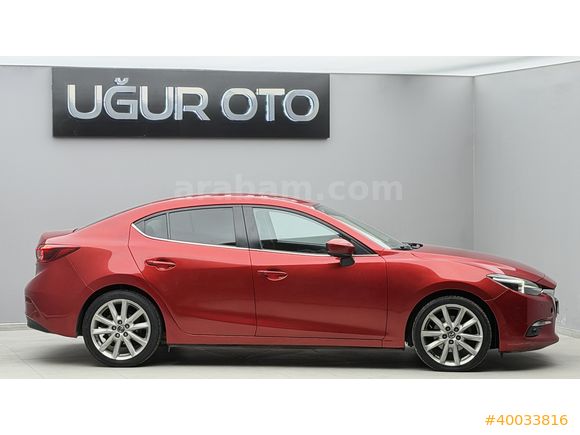 2016 MAZDA 3 POWER SENSE KIRMIZI OTOMATİK+BOSE+ISITMA+HEAD UP+
