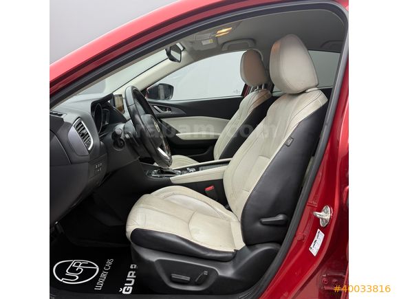 2016 MAZDA 3 POWER SENSE KIRMIZI OTOMATİK+BOSE+ISITMA+HEAD UP+