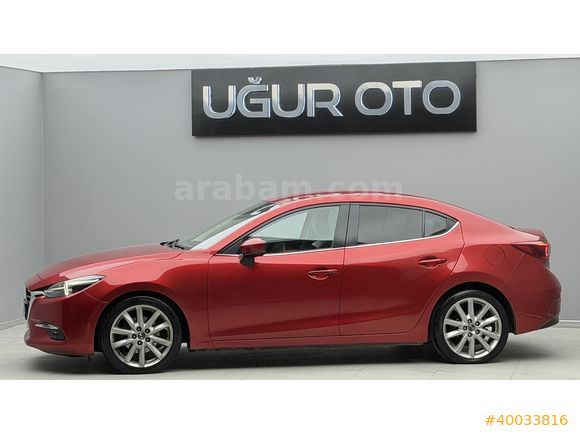 2016 MAZDA 3 POWER SENSE KIRMIZI OTOMATİK+BOSE+ISITMA+HEAD UP+