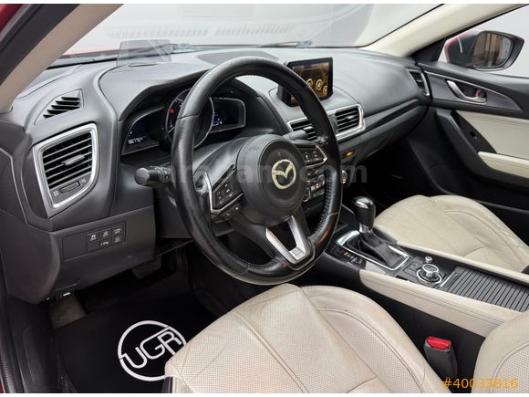 2016 MAZDA 3 POWER SENSE KIRMIZI OTOMATİK+BOSE+ISITMA+HEAD UP+
