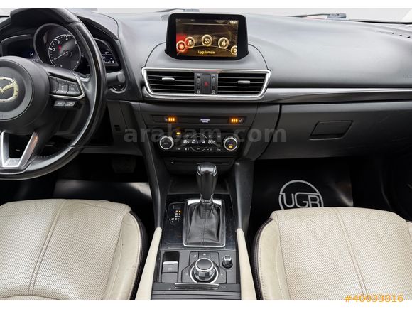 2016 MAZDA 3 POWER SENSE KIRMIZI OTOMATİK+BOSE+ISITMA+HEAD UP+