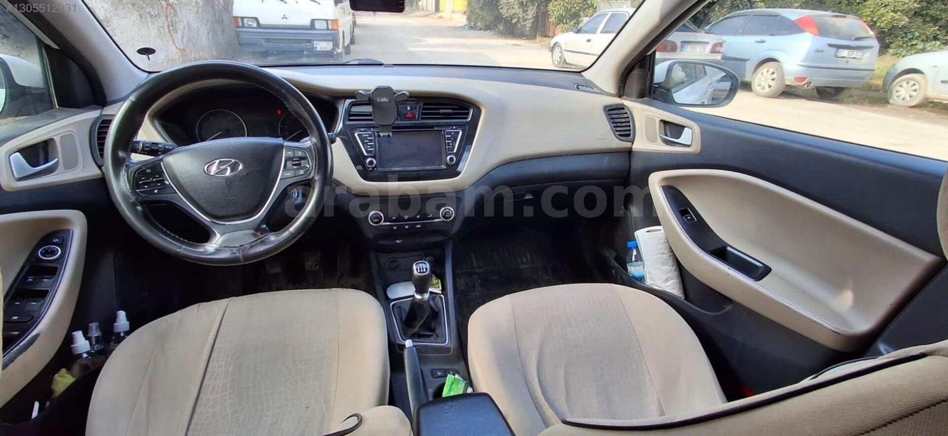 Galeriden Hyundai i20 1.2 D-CVVT Go 2015 Model Osmaniye 291.000 km Beyaz 2