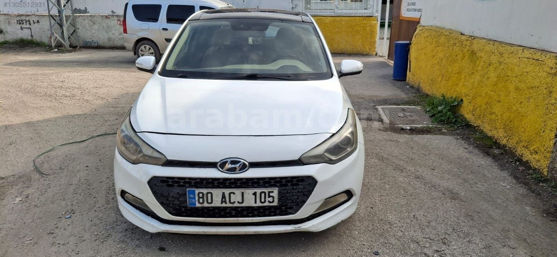 Galeriden Hyundai i20 1.2 D-CVVT Go 2015 Model Osmaniye 291.000 km Beyaz 4
