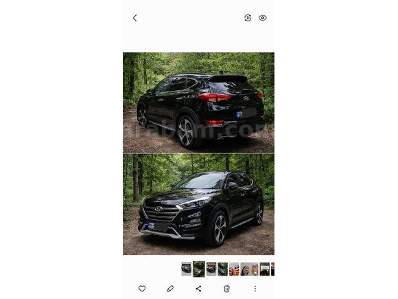 Sahibinden Hyundai Tucson 1.6 GDi Elite 2015 Model  228.000 km Siyah