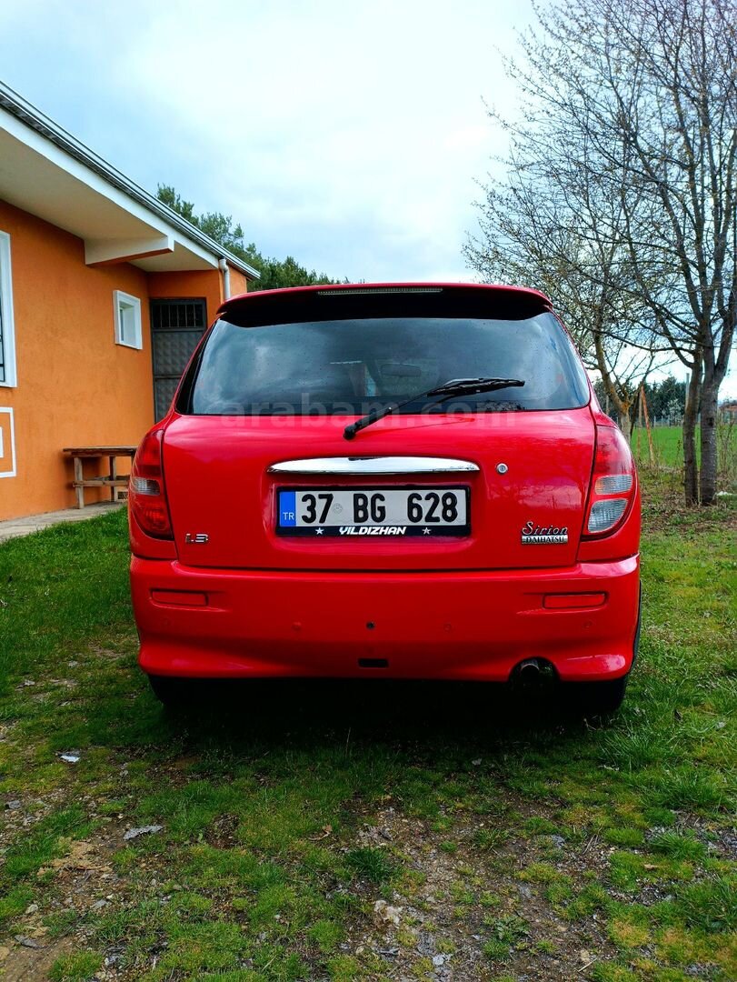 Sahibinden Daihatsu Sirion 1.3 Touring 2005 Model Kastamonu 164.000 km Kırmızı 5