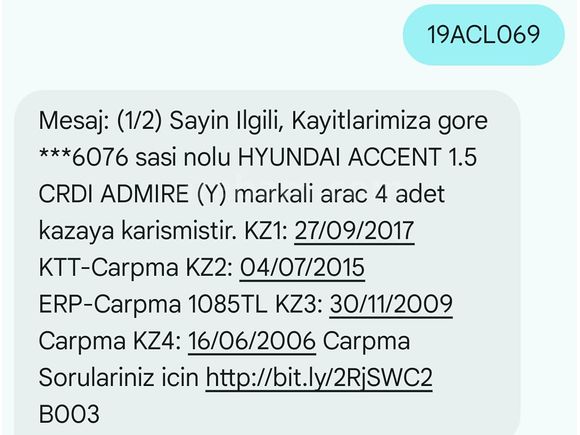Sahibinden Hyundai Accent 1.5 CRDi Admire 2006 Model