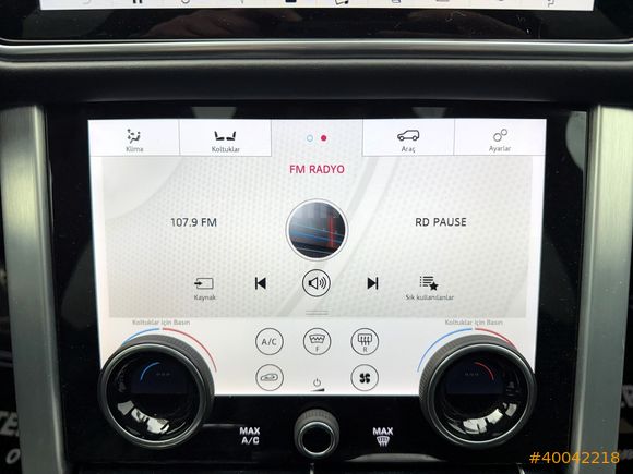 2021/RANGE ROVER/VOUGE/AUTOBİOGRAPHY/404 HP/BAYİ/HATASIZ/
