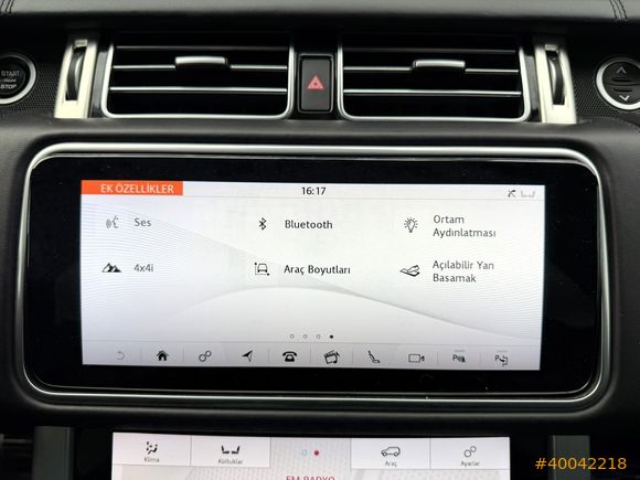2021/RANGE ROVER/VOUGE/AUTOBİOGRAPHY/404 HP/BAYİ/HATASIZ/