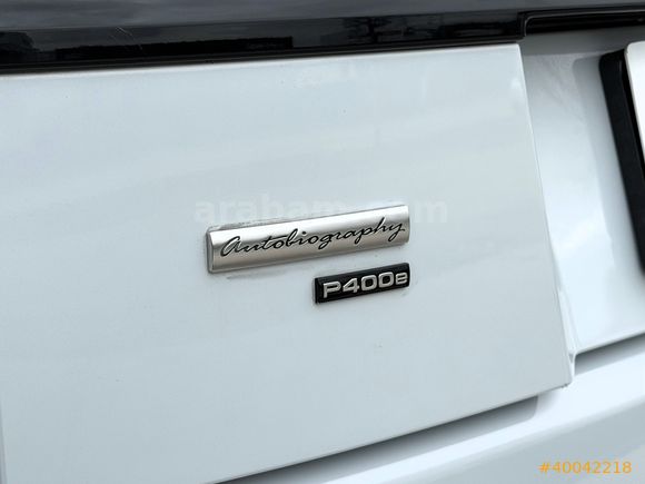 2021/RANGE ROVER/VOUGE/AUTOBİOGRAPHY/404 HP/BAYİ/HATASIZ/
