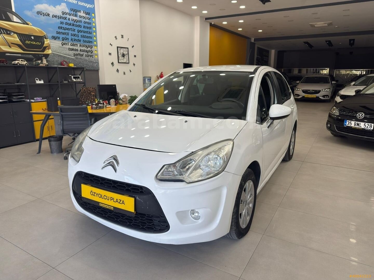230.000 TL PEŞİNATLA 2011 MODEL CITROEN C3 1.4 HDI CONFORT 3