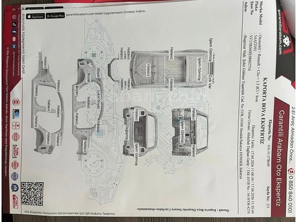 Sahibinden Renault Clio 1.5 dCi Joy 2017 Model Sakarya