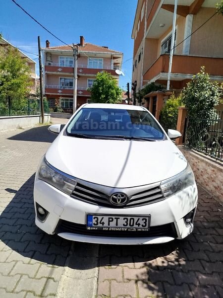 SON FİYAT .Sahibinden 2016 Otomatik Toyota Corolla 1.4 D-4D Touch paket Tekirdağ 224.000 km i