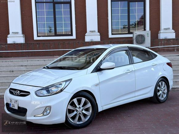 ESPARATOR'DAN 131.000 KM'DE CAM GİBİ 2013 ACCENT BLUE MODE PLUS