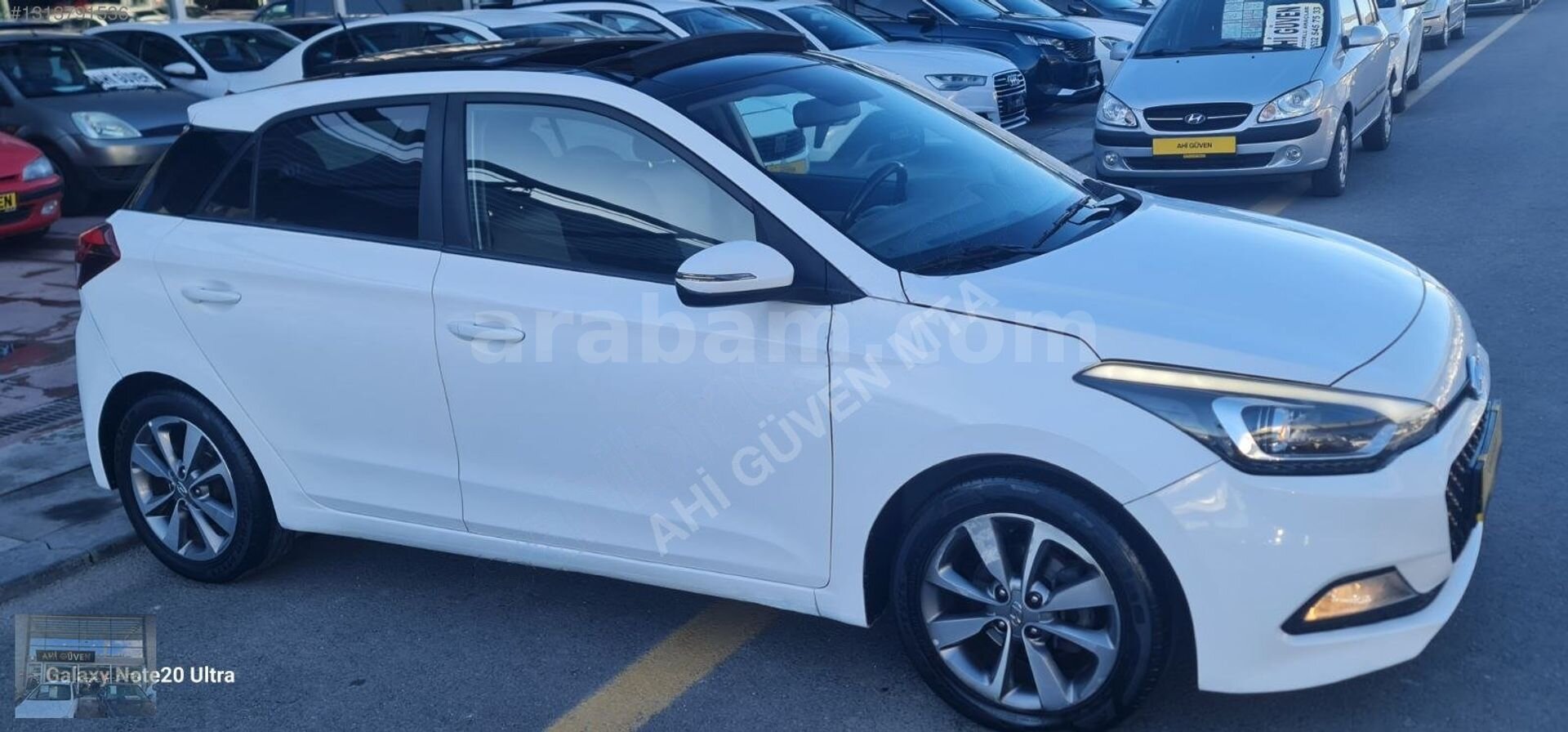 Galeriden Hyundai i20 1.4 MPI Elite Smart 2017 Model Ankara 142.000 km Beyaz 6