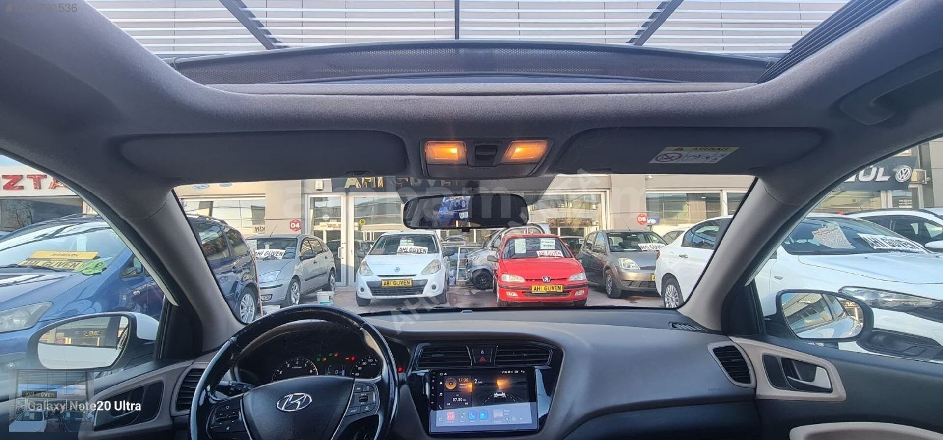 Galeriden Hyundai i20 1.4 MPI Elite Smart 2017 Model Ankara 142.000 km Beyaz 1