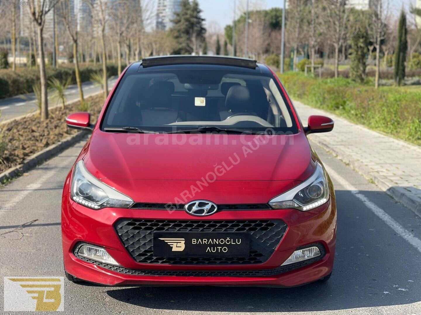 Galeriden Hyundai i20 1.4 MPI Elite Smart 2017 Model İstanbul 178.000 km Kırmızı 2