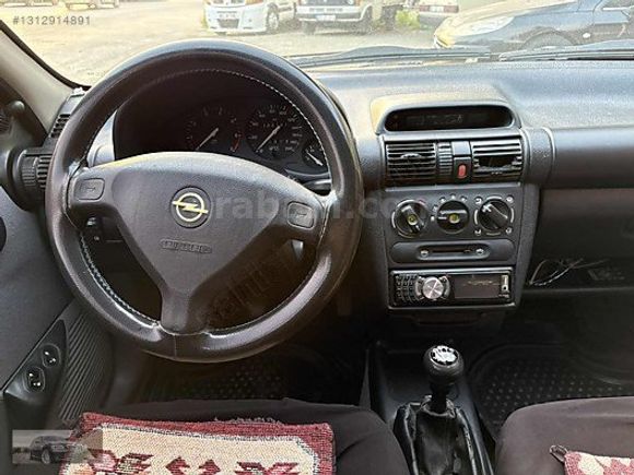 1999 MODEL ORJİNAL OPEL CORSA GLS KLİMA Lİ LPG Lİ VİZELİ