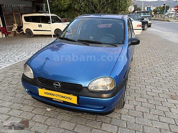 1999 MODEL ORJİNAL OPEL CORSA GLS KLİMA Lİ LPG Lİ VİZELİ